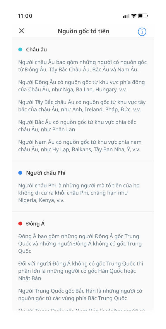 Cung Cấp Các Chi Tiết Hấp Dẫn Về Bạn Và DNA Của Bạn