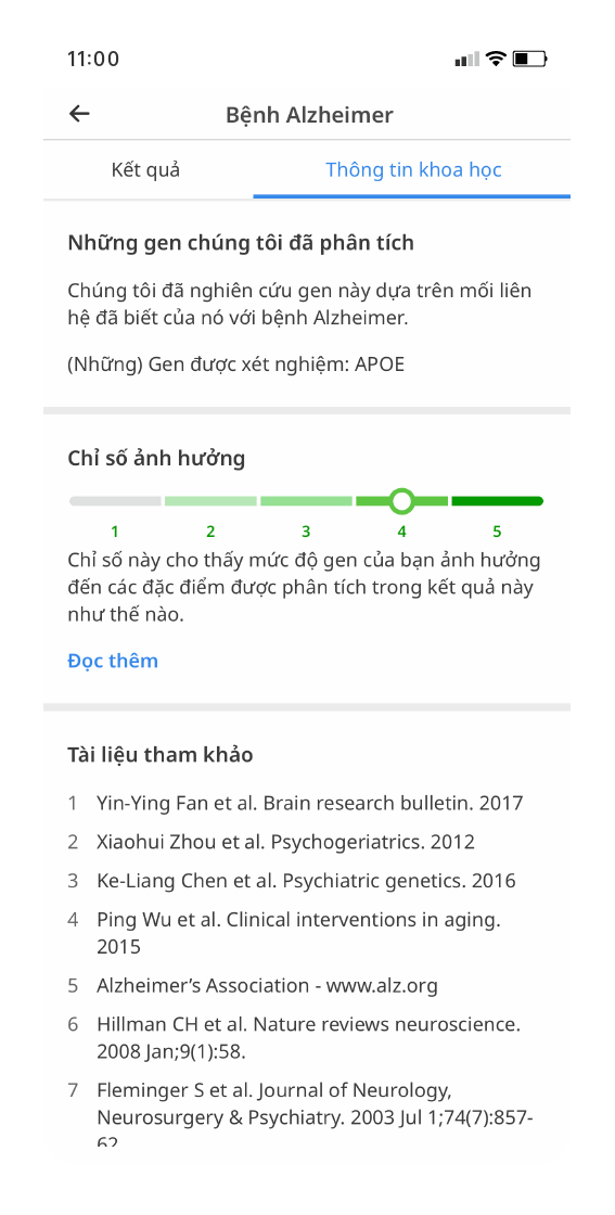 Biết Được Kết Quả Để Hướng Dẫn Cách Nhận Biết Về Sức Khỏe Của Bạn & Hướng Phòng Ngừa