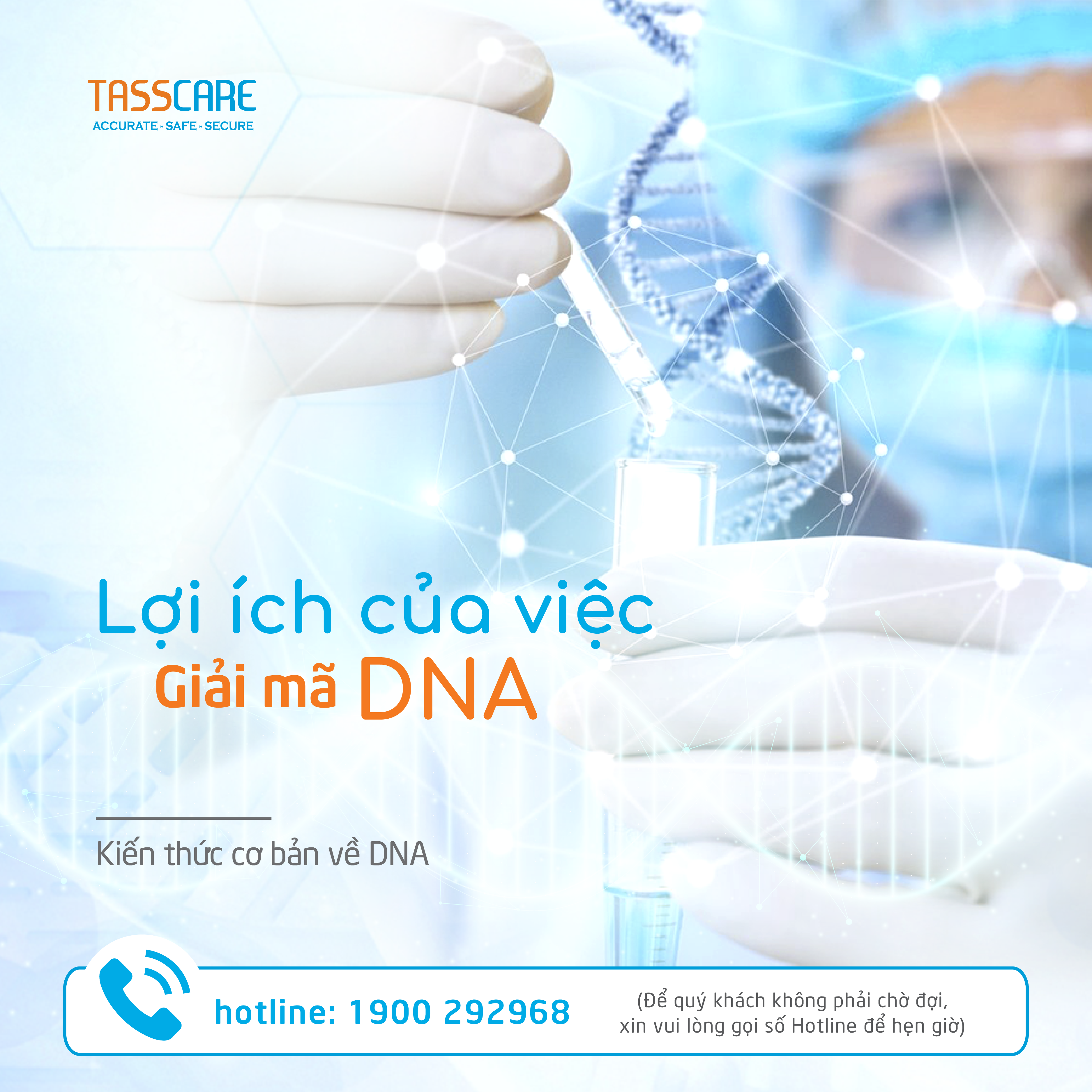 lợi ích việc giải mã ADN