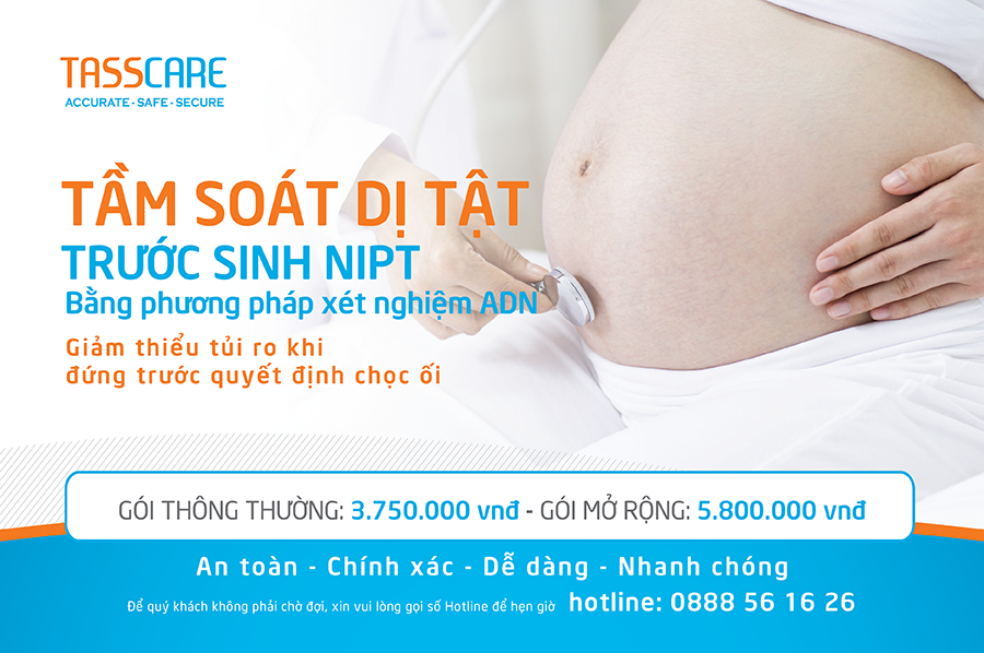Giá xét nghiệm NIPT ở Tass Care