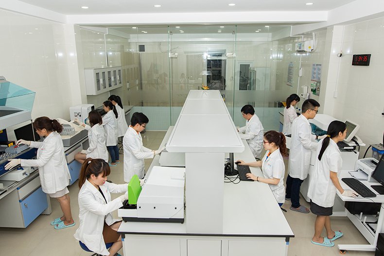 Phong Lab cua trung tam xet nghiem mau TassCare